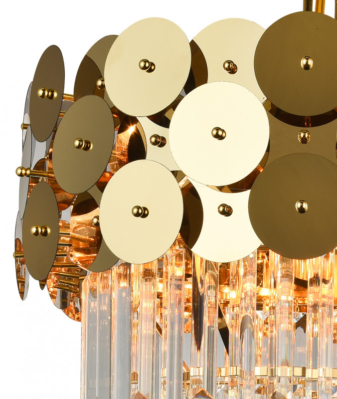 Потолочная люстра Natali Kovaltseva BEYOND 76015/8C GOLD