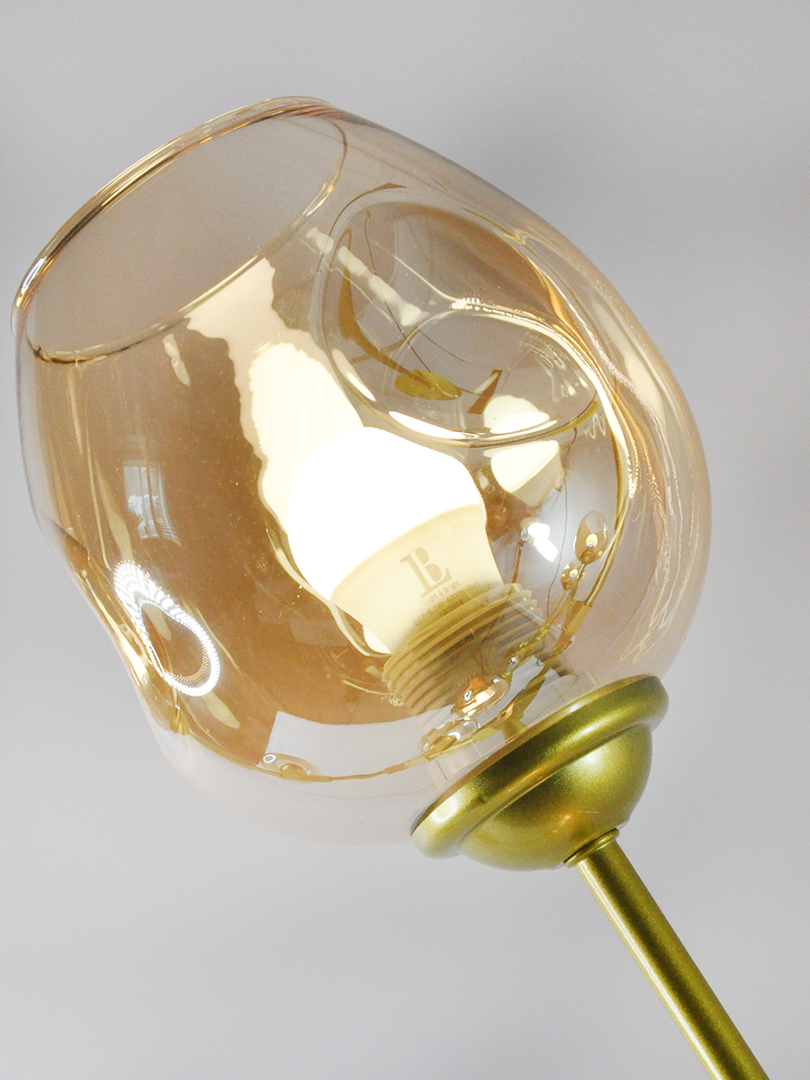 Люстра на штанге Elvan LU-113/8-Е27-Gl