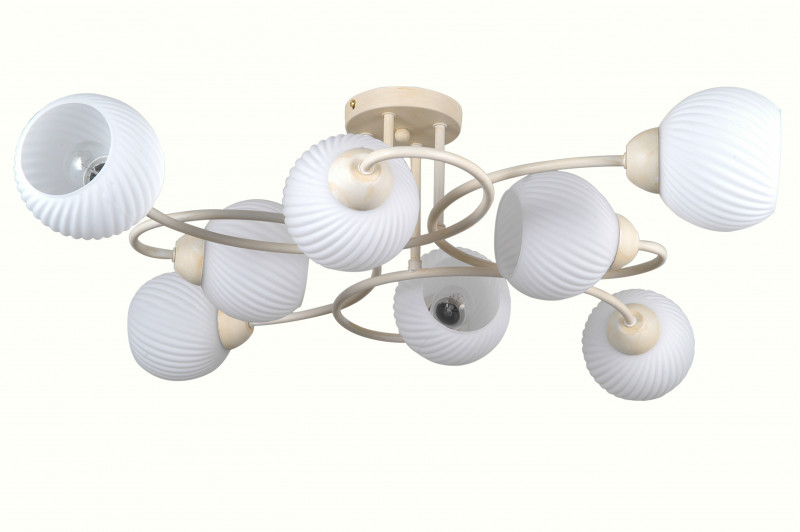 Люстра на штанге Natali Kovaltseva 81400/8C BEIGE GOLD