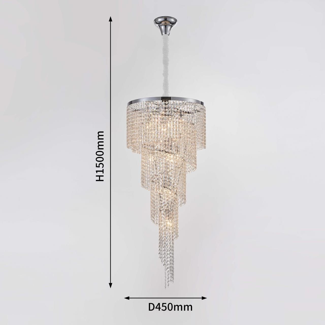 Каскадная люстра Favourite Phoenix 2904-10P