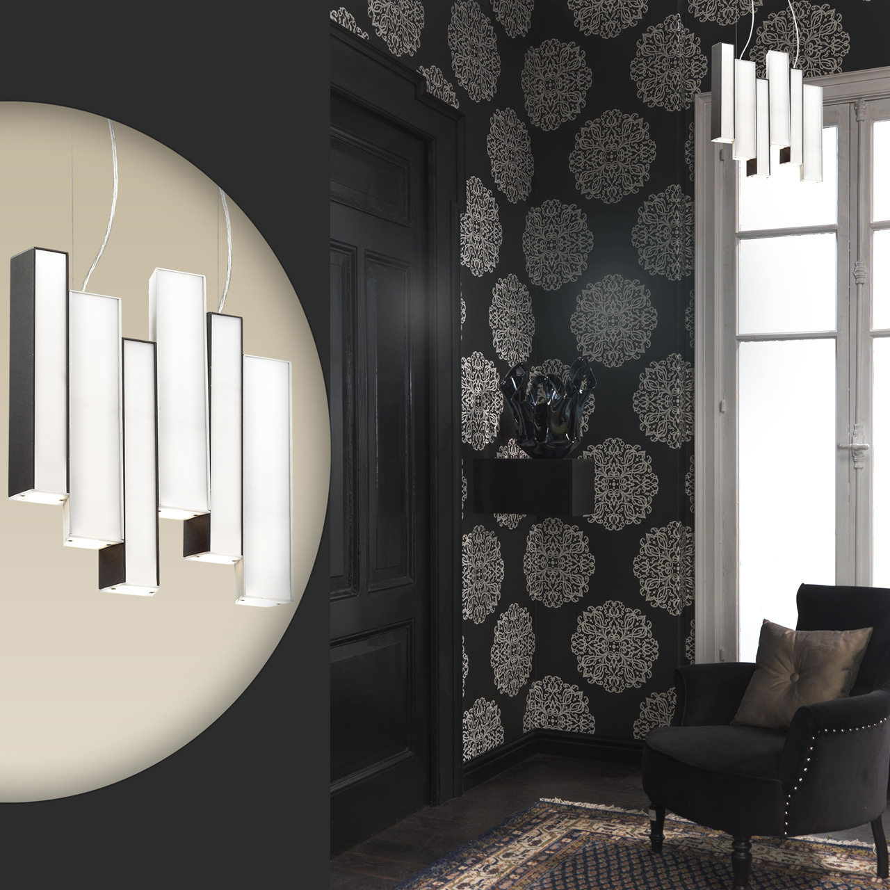 Подвесной светодиодный светильник Odeon Light Remi 4014/99AL