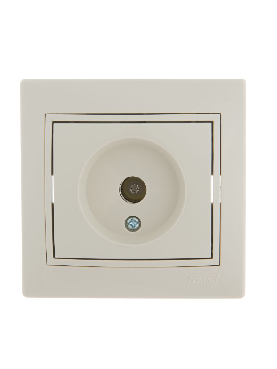Розетка ТВ оконечная Lezard Mira 701-0303-130