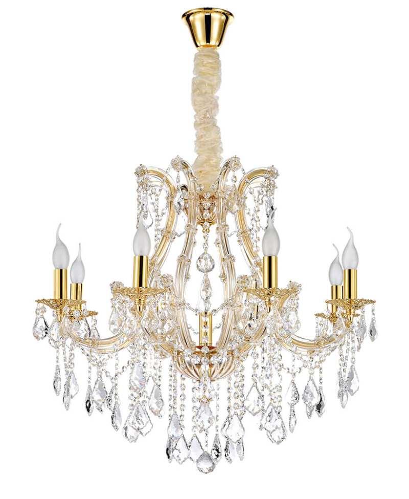 Подвесная люстра Lumien Hall Бриана 0009/8P-DYGD