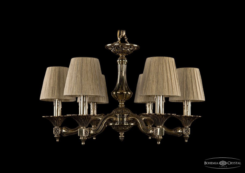 Подвесная люстра Bohemia Ivele Crystal 1710/6/160/GB/SH7