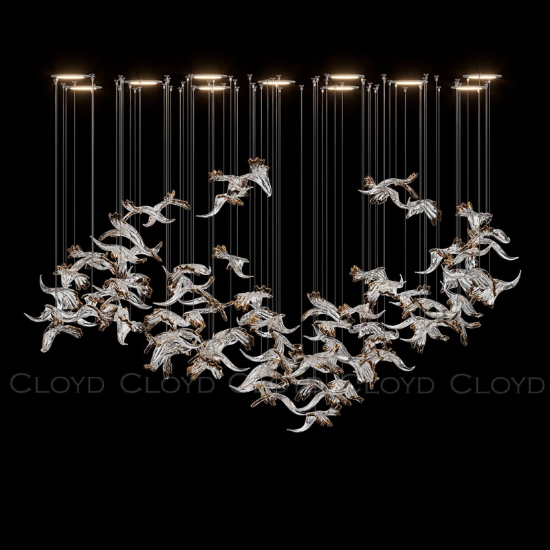 Каскадная люстра Cloyd Aeria 60003