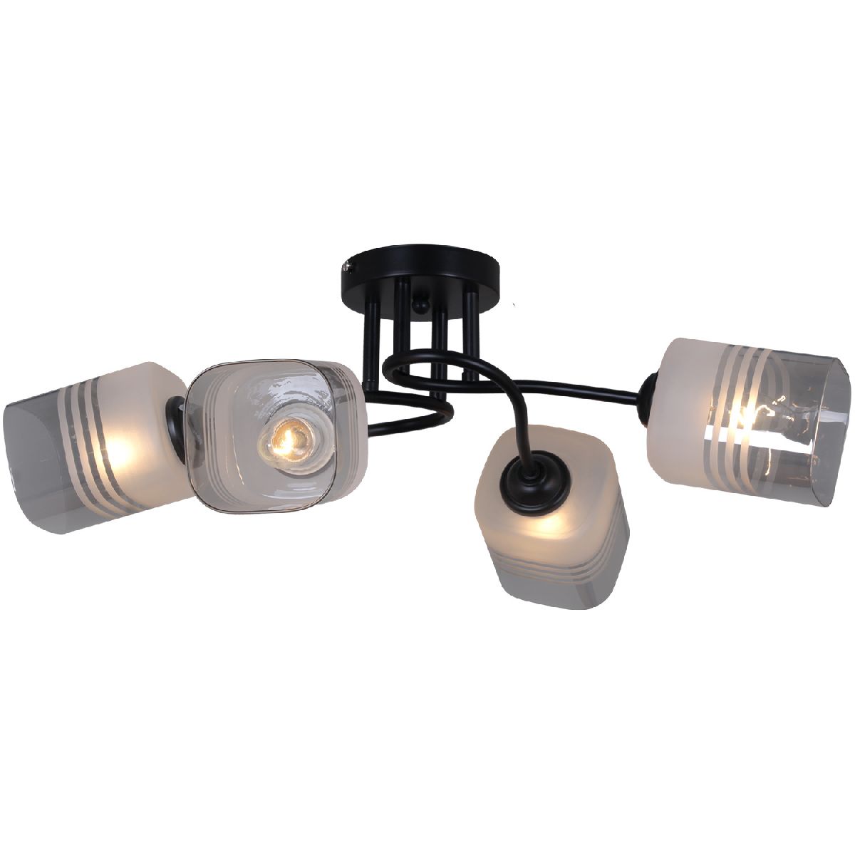 Потолочная люстра Reluce 70176-3.3-04 BK