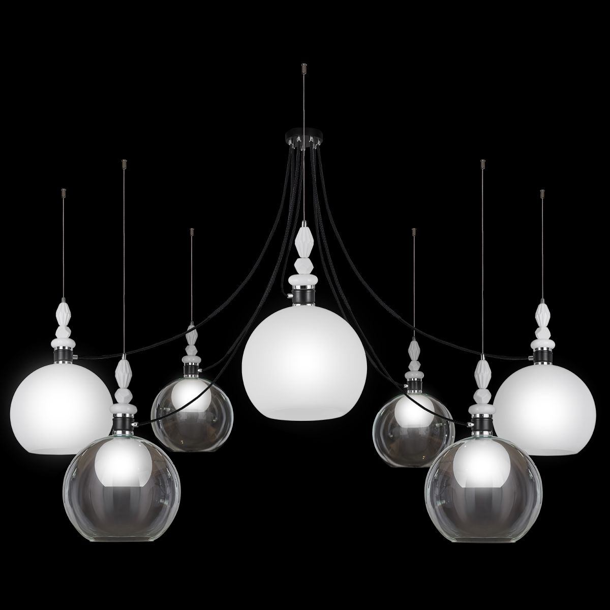 Подвесная люстра 33 Идеи PND182.07.17CH.003BL-M62TW