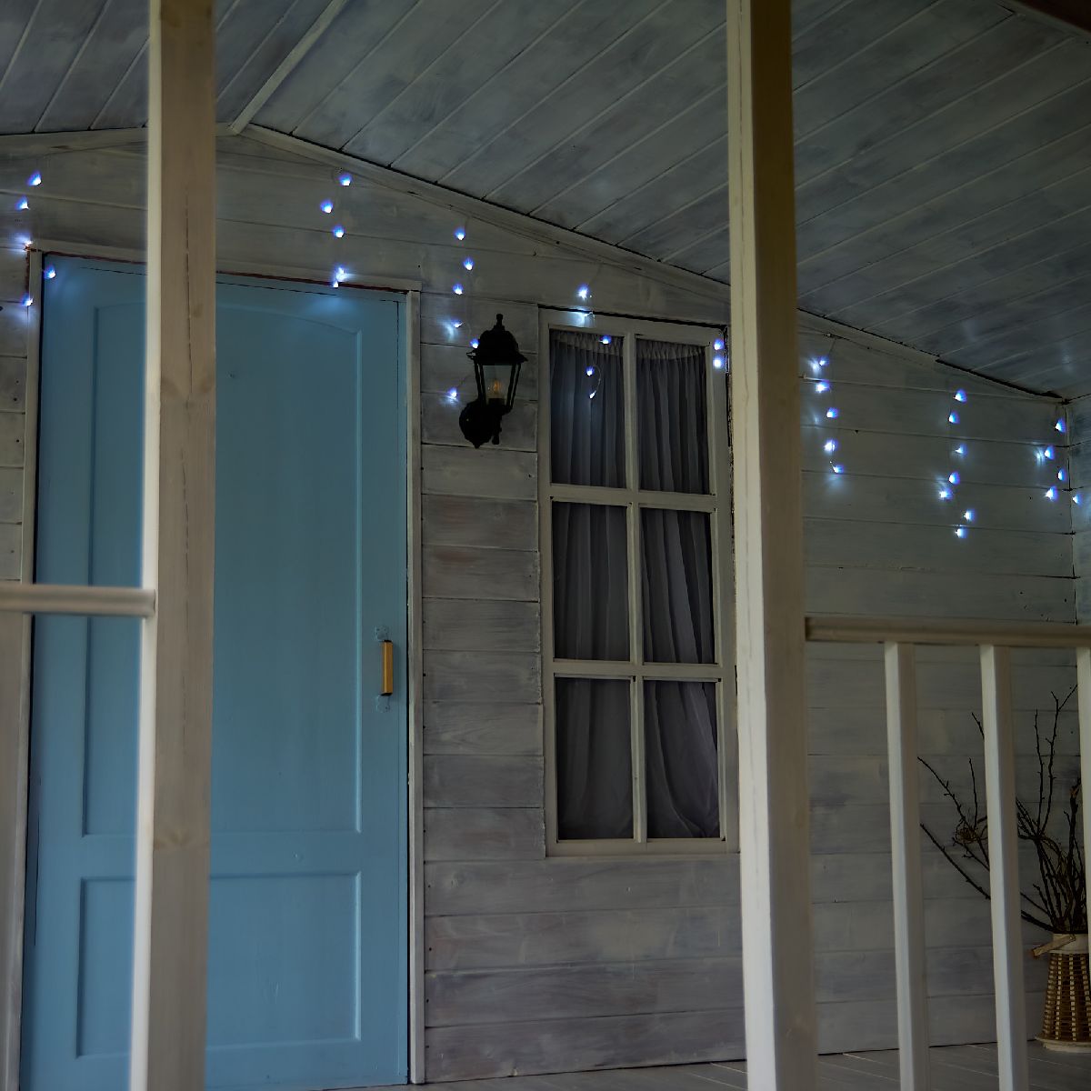 Гирлянда Бахрома Uniel ULD-B6006-080/STK WHITE IP44 UL-00012074