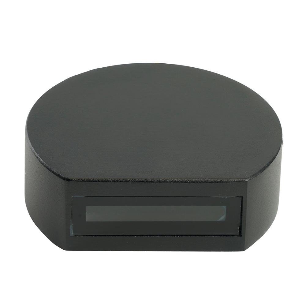 Уличный настенный светильник Feron Дели DH500, 6W, 55Lm, 3000/4000/6400К, черный 51828