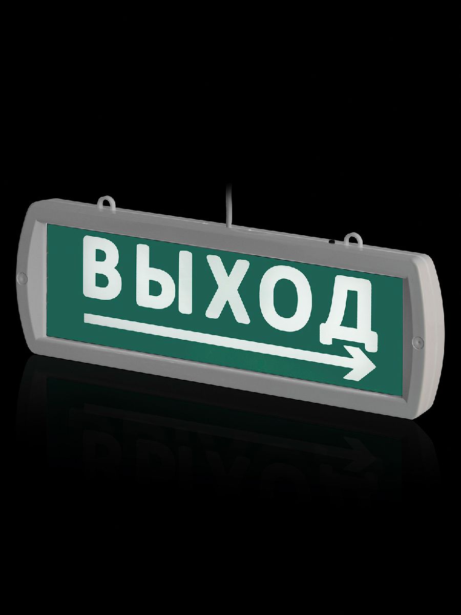 Аварийный светодиодный светильник TDM Electric Топаз-220-РИП-Д Направление к выходу SQ0349-0412