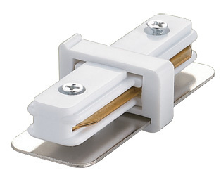 Соединитель для 2-х шинопроводов прямой внутренний (10573) Volpe UBX-Q121 K11 WHITE