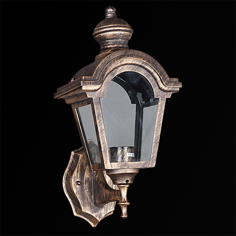 Уличный настенный светильник Reluce 08027-0.2-001W BKG