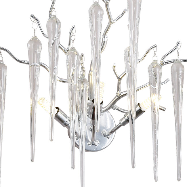 Настенный светильник Lumien Hall Emelin LH3066/3W-SL-CL