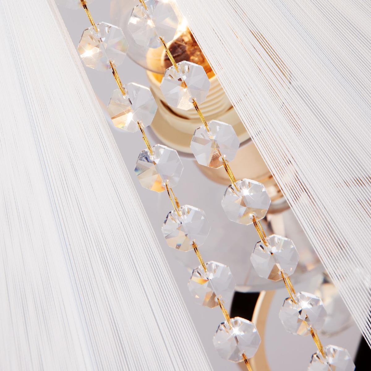 Настольная лампа Eurosvet Alexis 3419/1Т золото/белый Strotskis