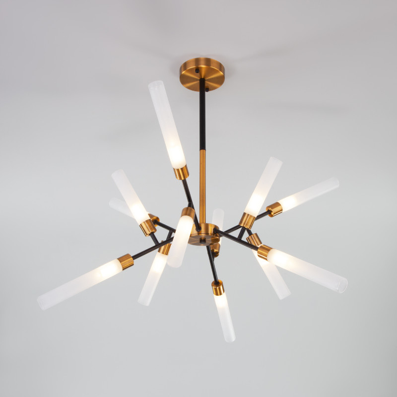 Люстра на штанге Eurosvet 70120/12 черный