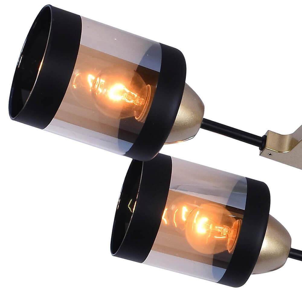 Потолочная люстра Seven Fires Паула SF3304/8C-CGD+MBK