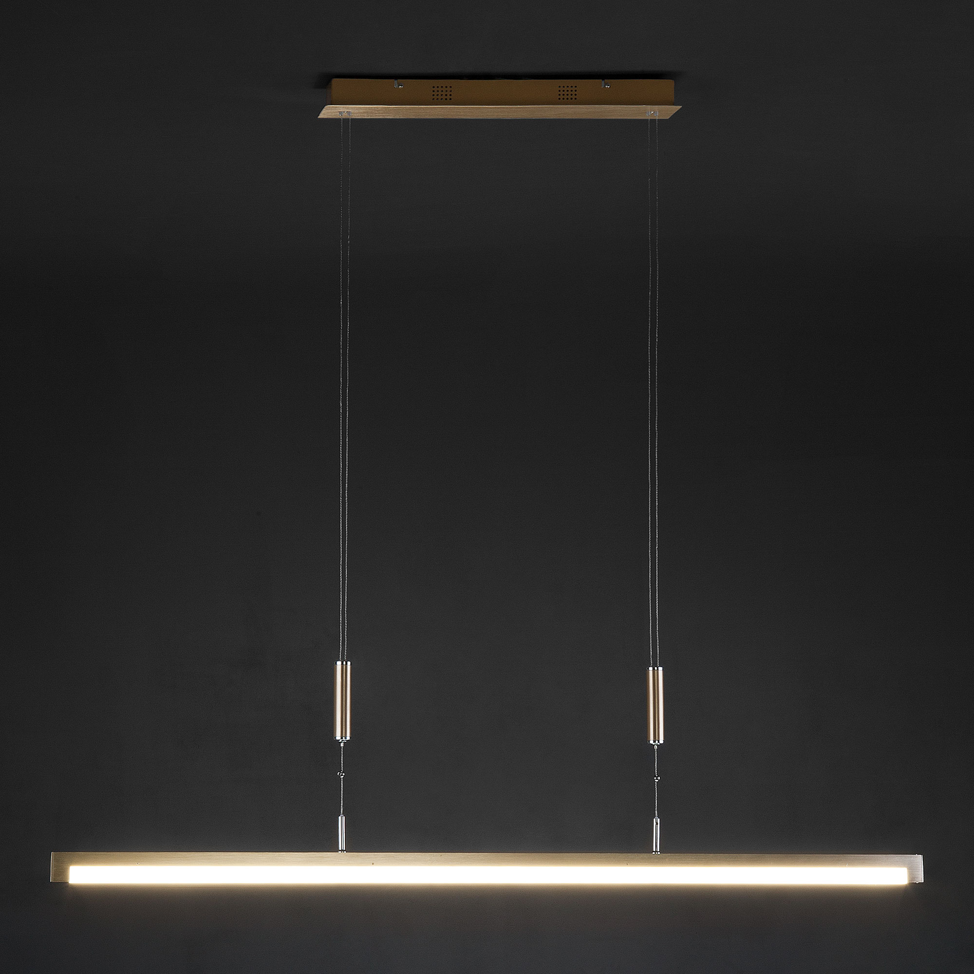 Подвесной светодиодный светильник Eurosvet Line 90030/1 золото