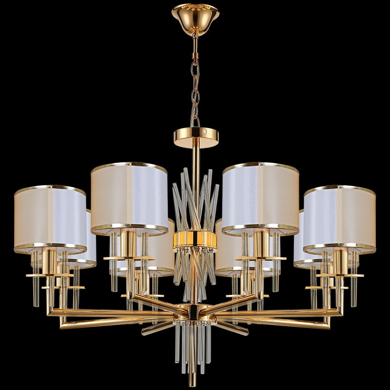 Подвесная люстра Illumico IL6203-8P-27 GD