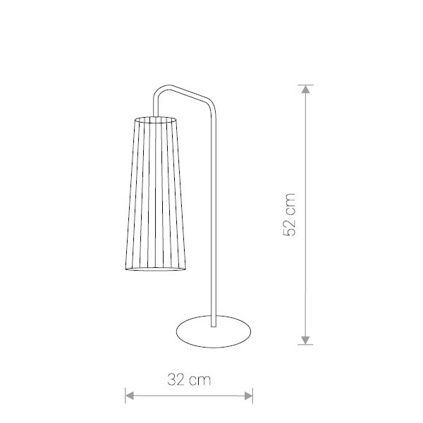 Настольная лампа Nowodvorski Dover 9268