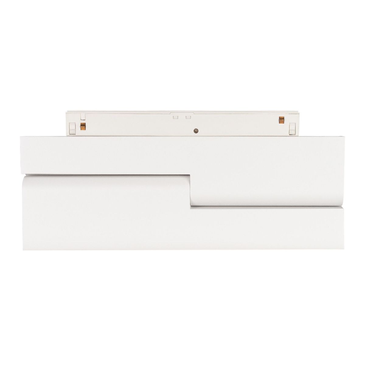 Трековый магнитный светильник Arlight MAG-ORIENT-FLAT-FOLD-S230-12W Warm3000 (WH, 80 deg, 48V DALI) 035858(1)