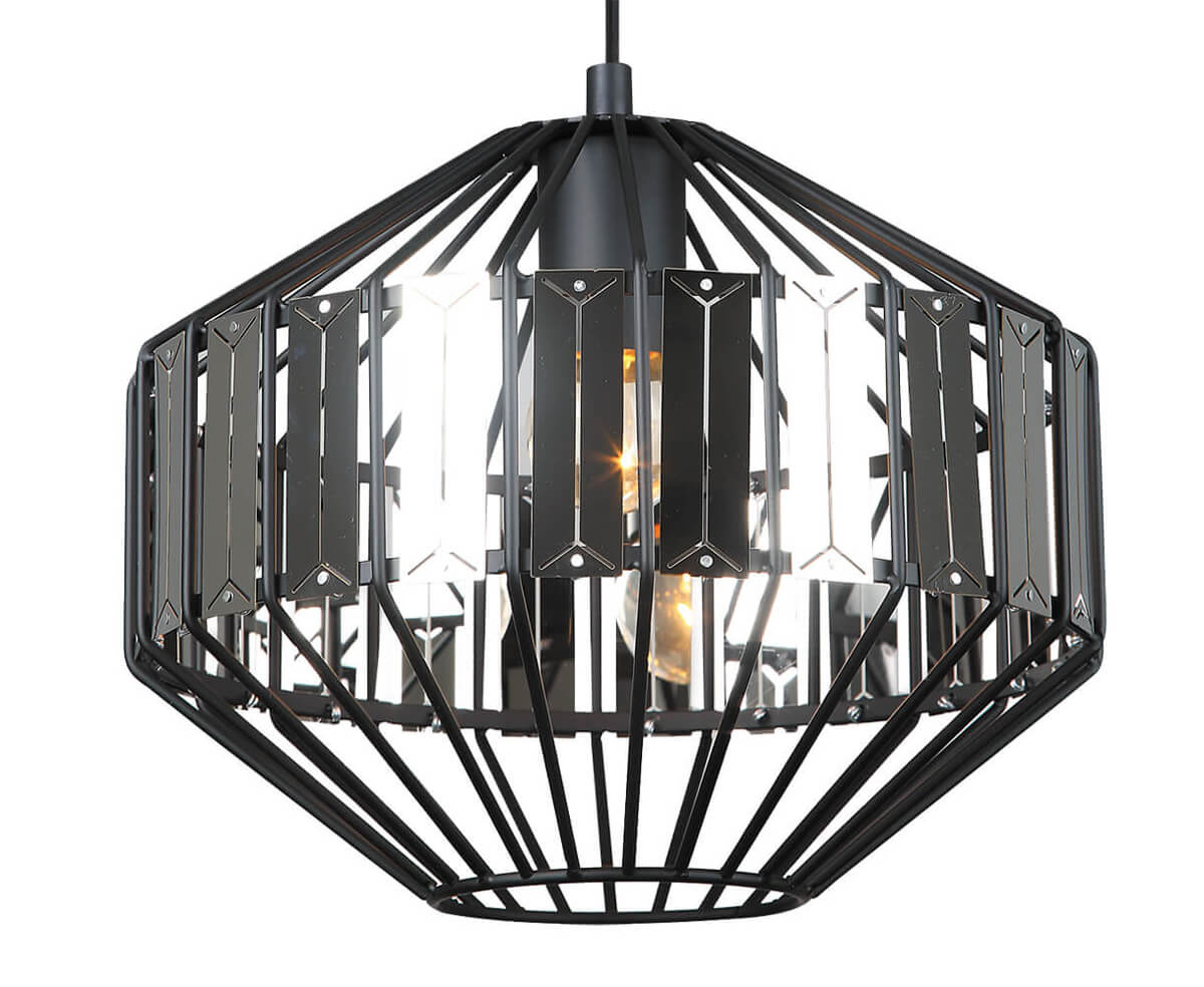 Подвесной светильник Lumien Hall Моник 4023/1PS-BK