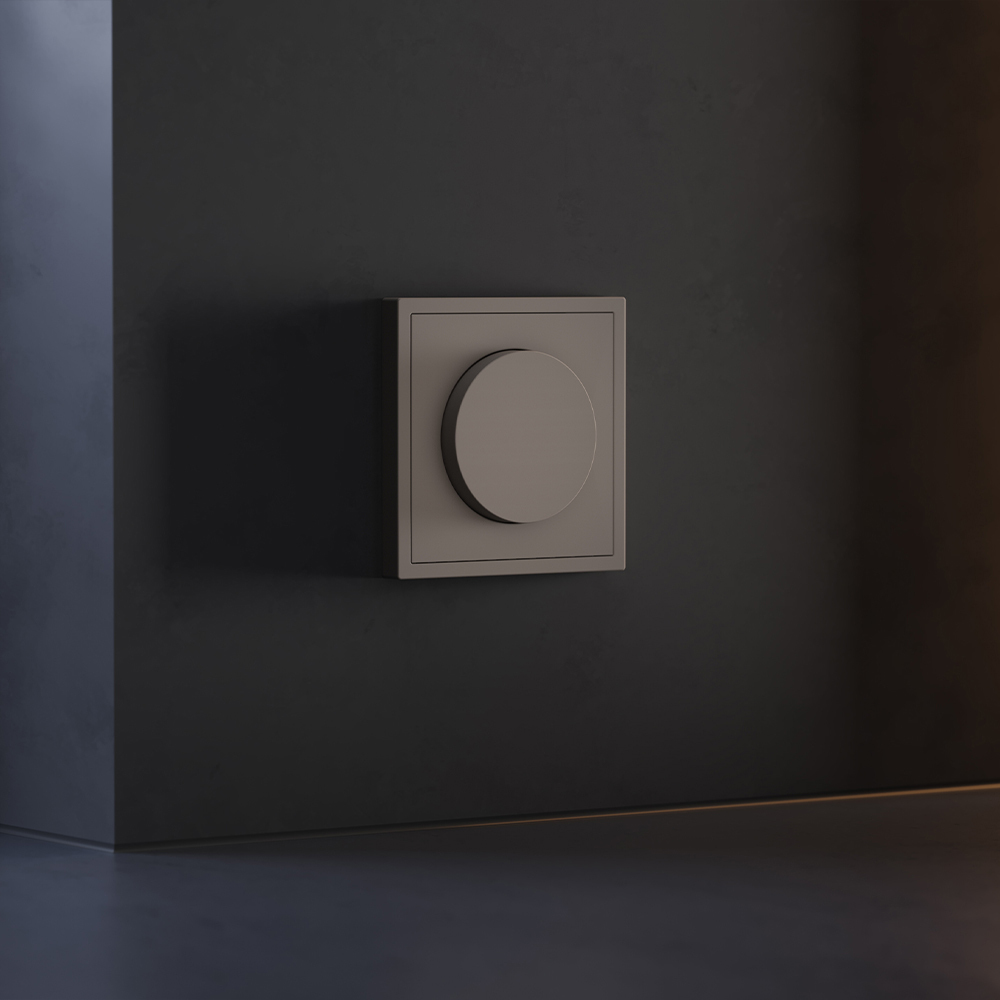 Накладка для светорегулятора поворотно-нажимного Voltum S70 (капучино) VLS002014