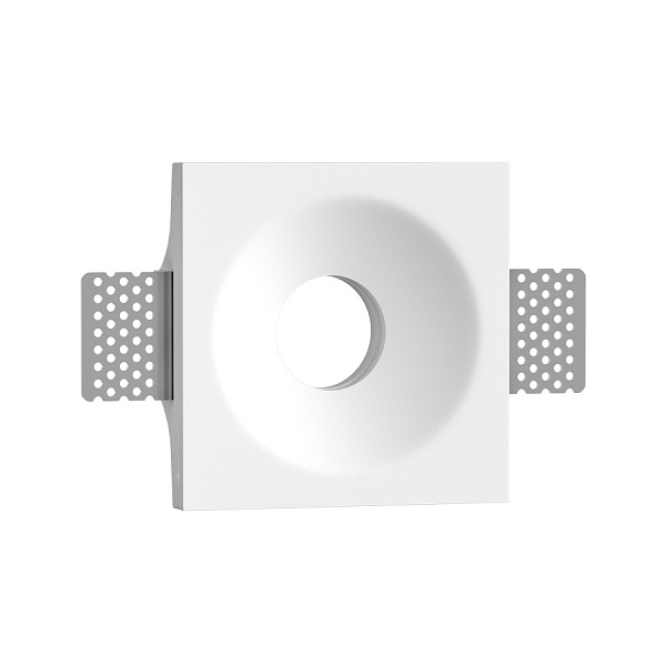 Встраиваемый гипсовый светильник Ledron LUMI SQ1 112x112 D80 MR16 00000019470