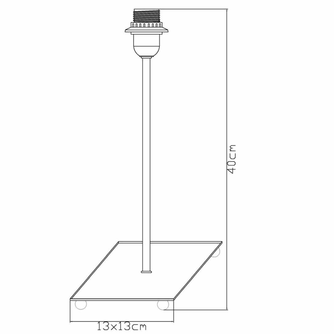 Основа для настольной лампы Lucide Kiddy 61501/40/12