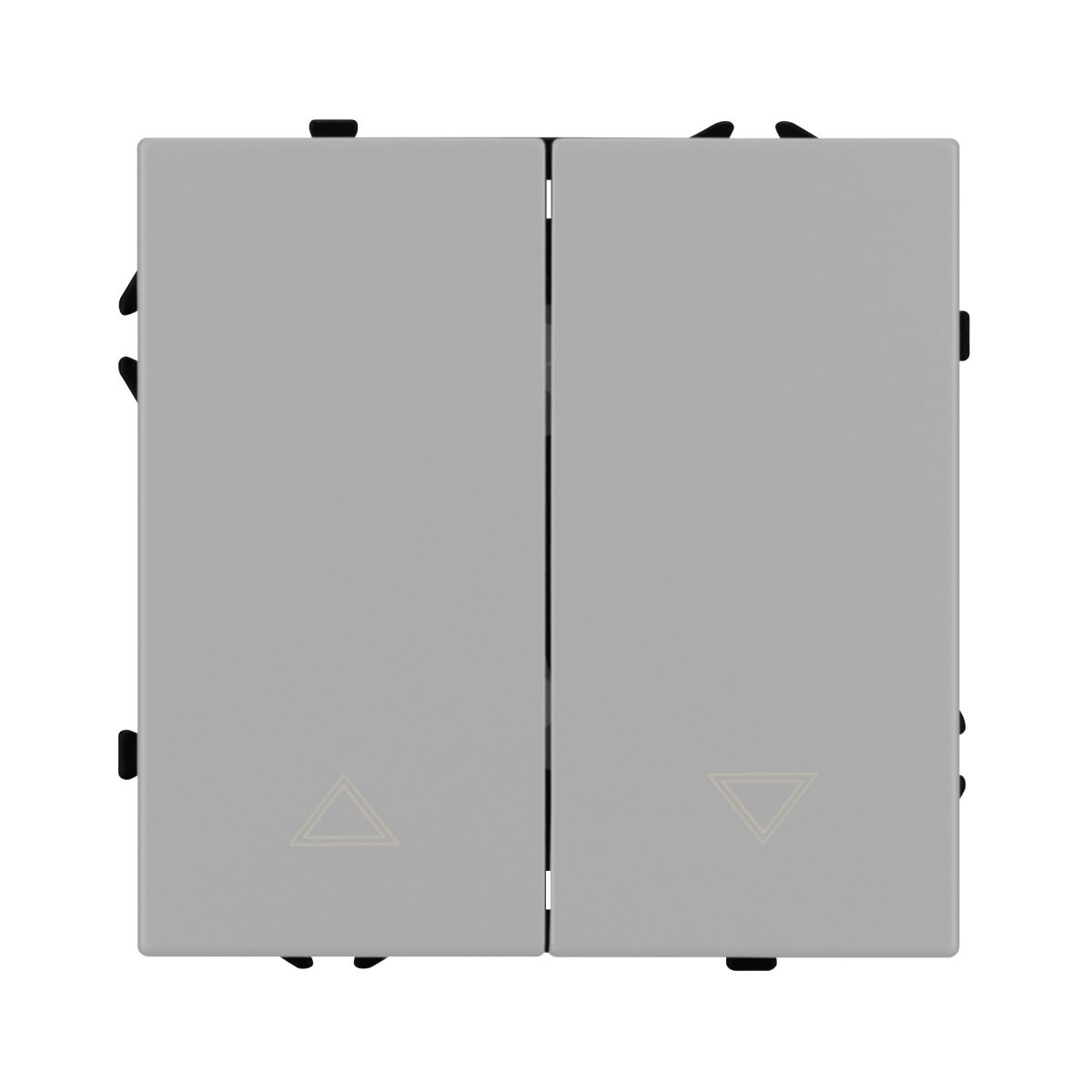 Выключатель управления шторами 2 кл софт-тач никель Arlight SWT-MKR2-SFPL-IS (250V, 10A) 059435(1)
