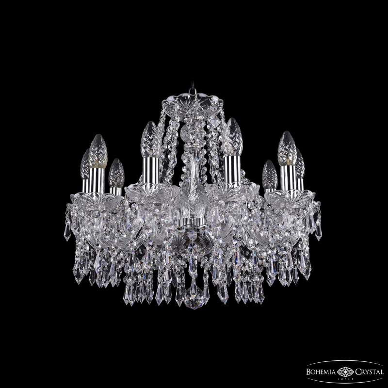 Подвесная люстра Bohemia Ivele Crystal 1403/10/160 Ni
