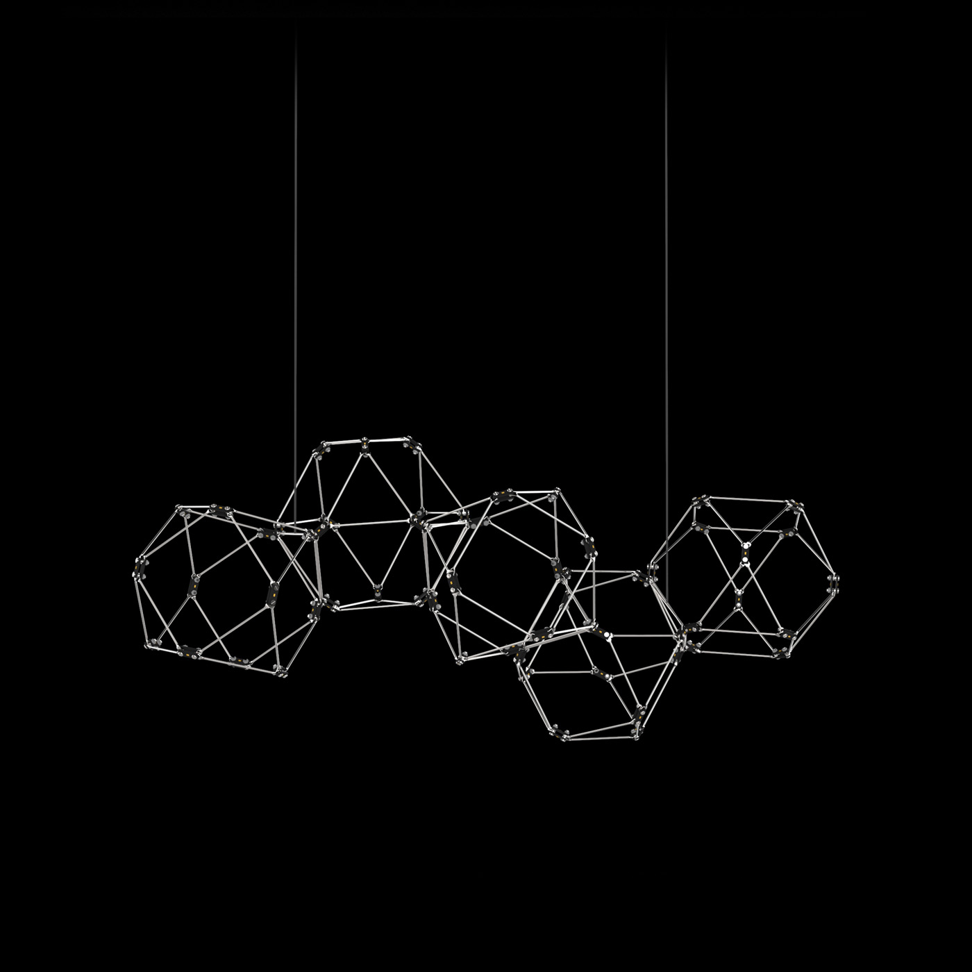 Подвесной светильник Delight Collection Lucciola MD18001068-5A chrome