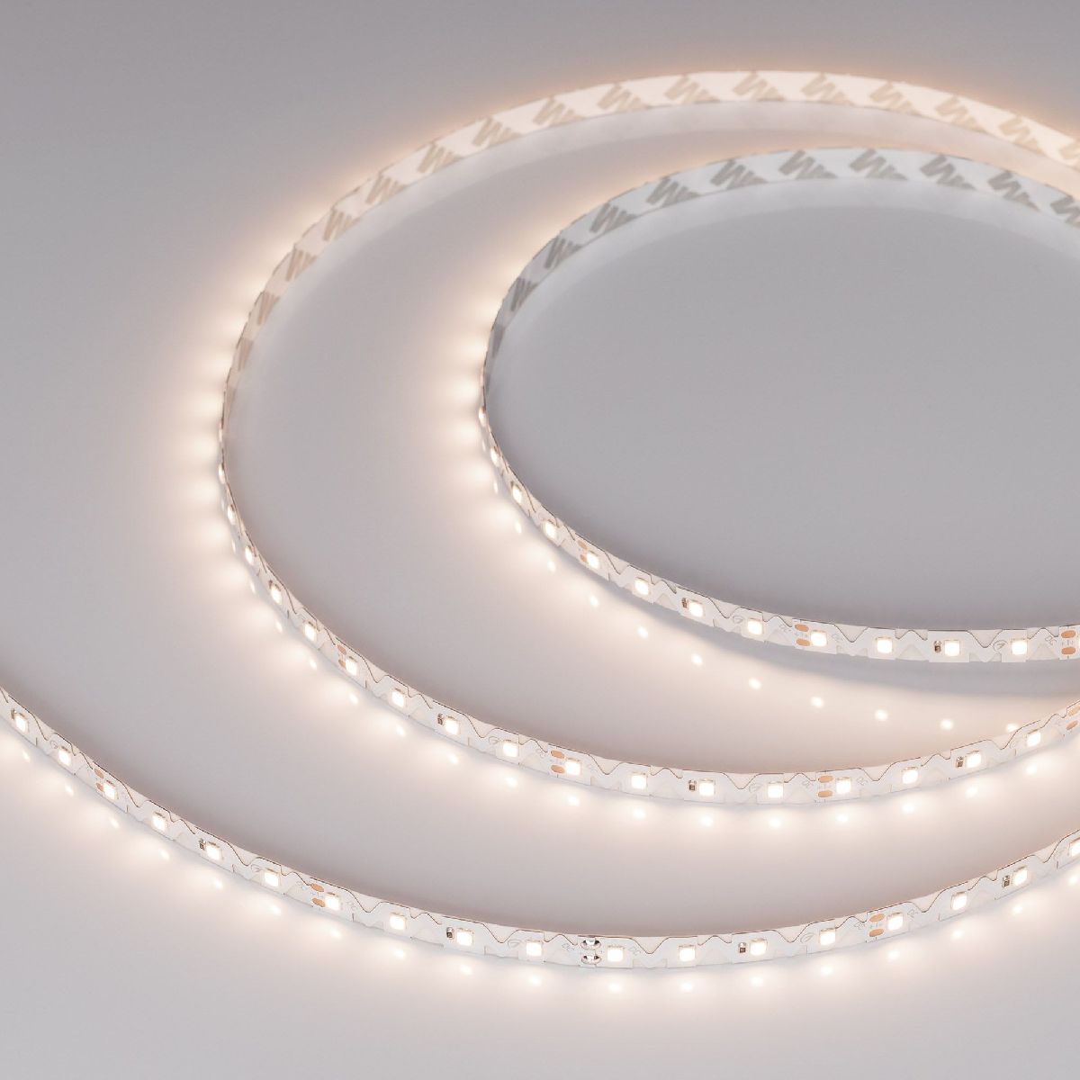 Светодиодная лента Arlight RZ-A80-8mm 24V Warm3500 (8 W/m, IP20, 2835, 5m) 046014