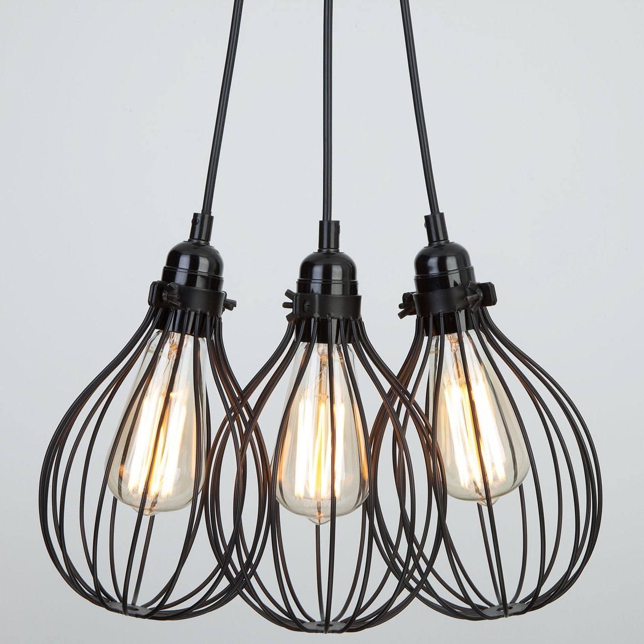 Подвесная люстра Eurosvet Moll 50059/3 черный