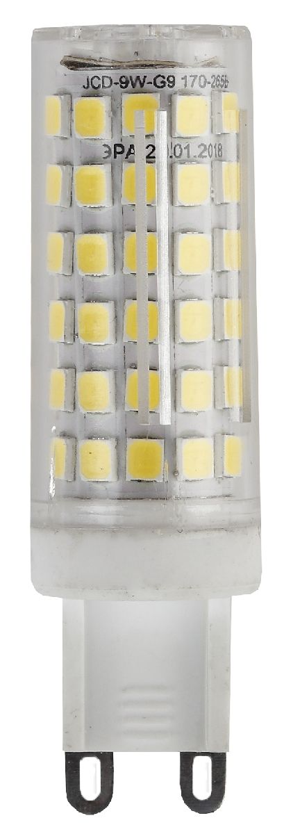 Лампа светодиодная Эра G9 9W 4000K LED JCD-9W-CER-840-G9 Б0033186 УЦ