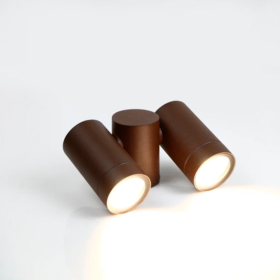 Уличный настенный светильник General GWL-2MR16-GU10-R-IP65 662492