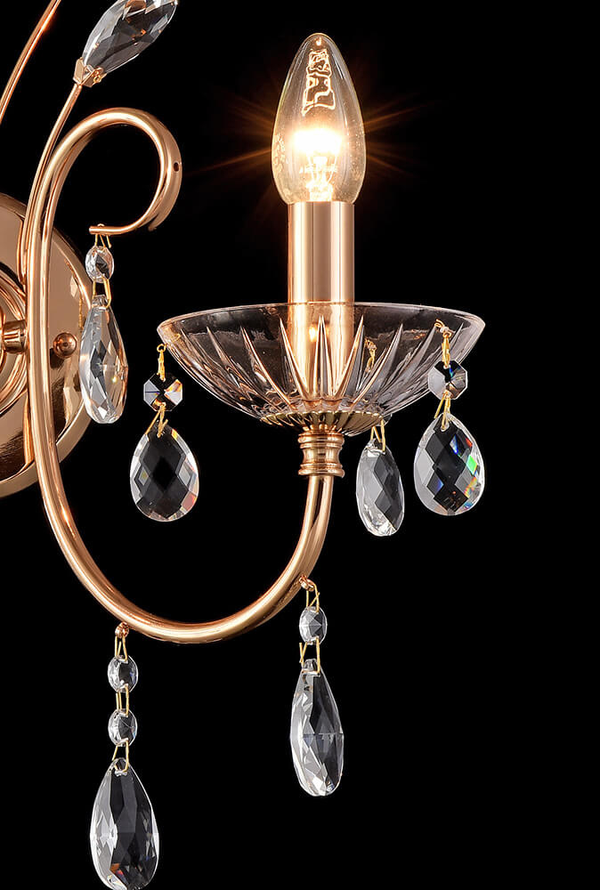 Бра Lumien Hall Хлоя 0015/2W-FGD