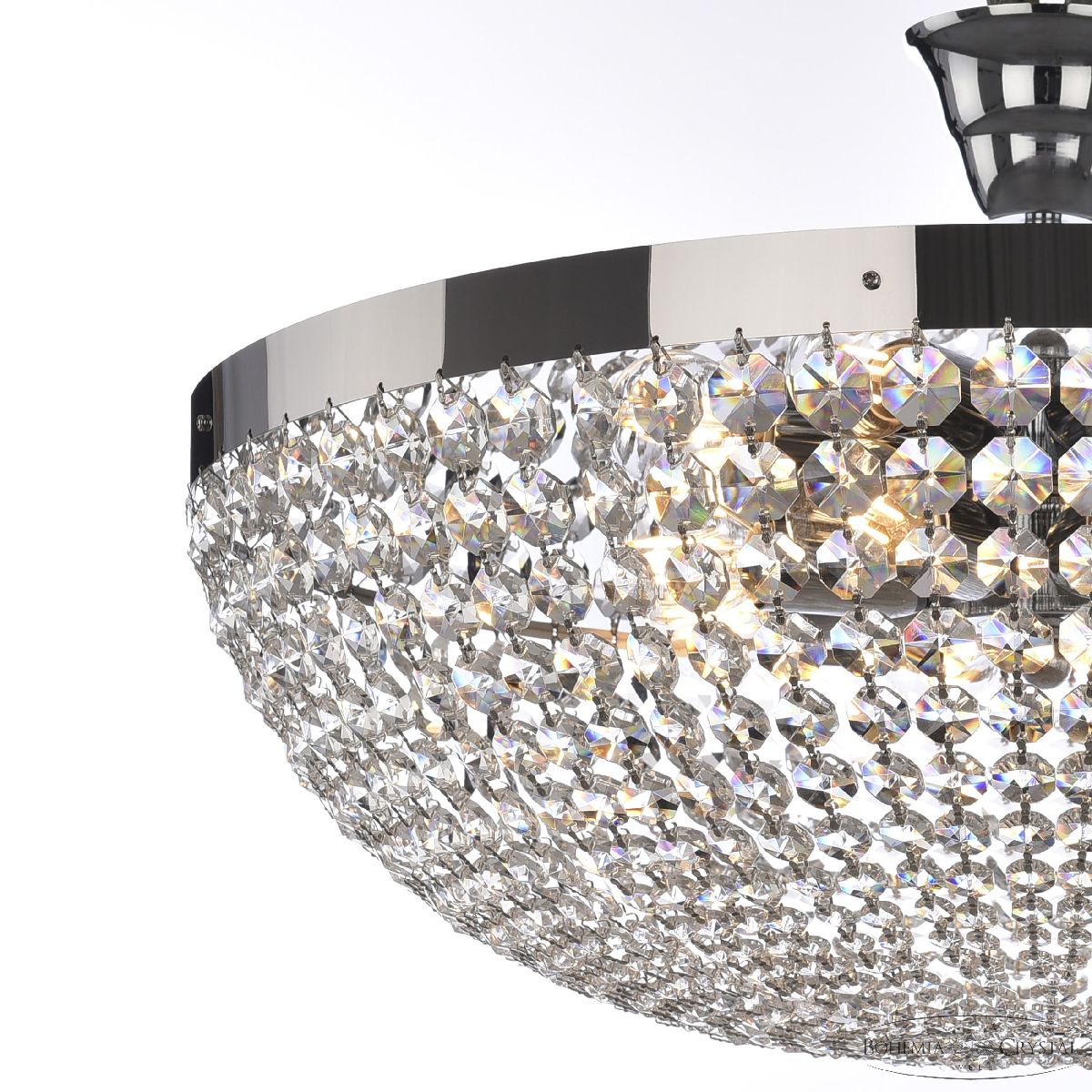 Потолочная люстра Bohemia Ivele Crystal 19291/55NZ Ni