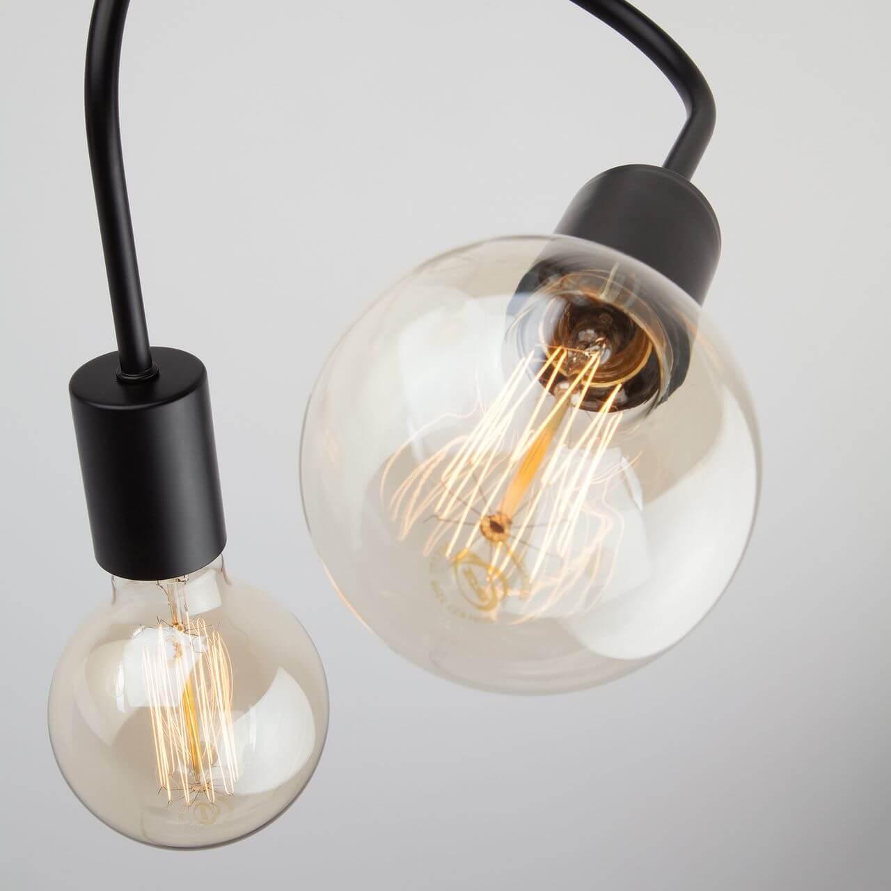 Подвесная люстра Eurosvet Avion 70058/6 черный