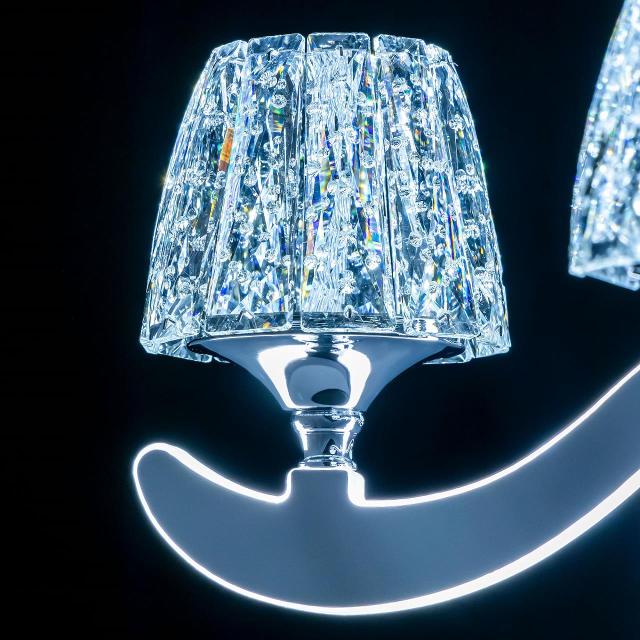 Подвесная светодиодная люстра Citilux Montserrat EL338P05 в Москве