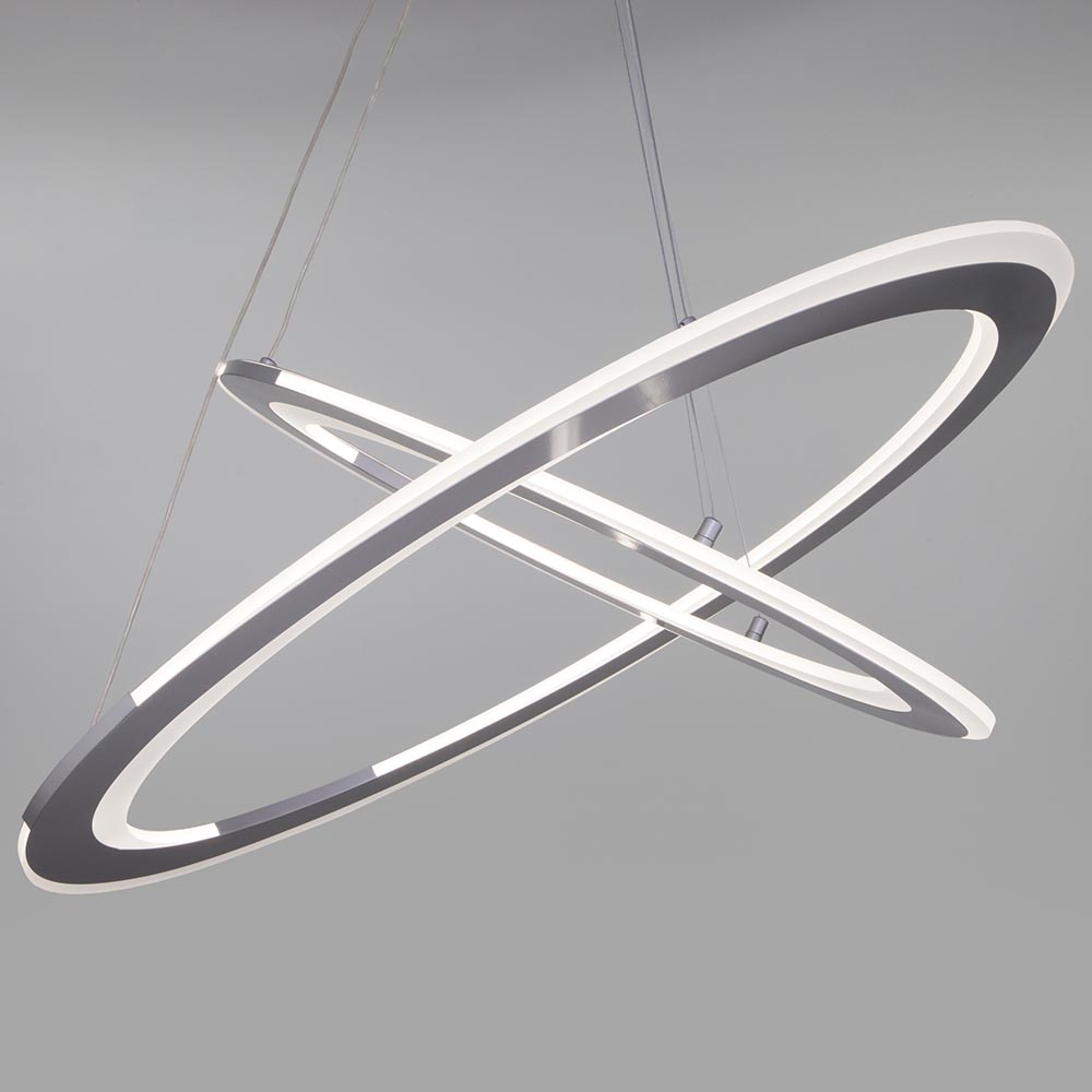 Подвесной светильник Eurosvet Virtus 90231/2 серебро