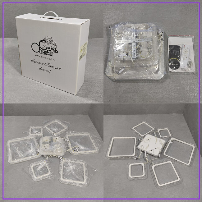 Потолочная люстра Seven Fires Vestejn SF7056/7C-WT-RGB