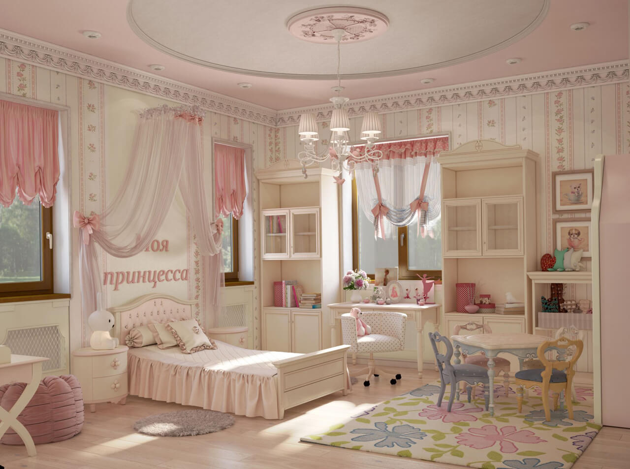 Подвесная люстра Maytoni Passarinho ARM001-06-W