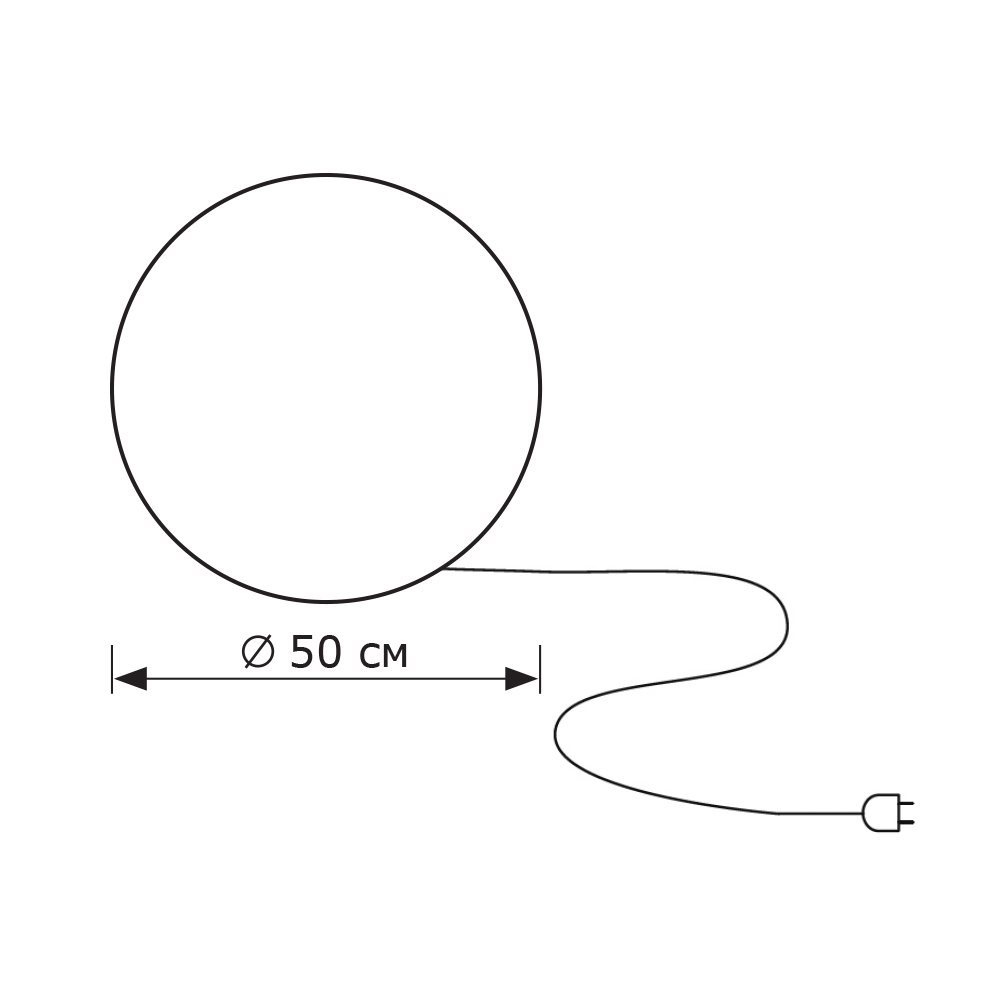 Уличный напольный светильник LightHall Breeze 50 LH042001