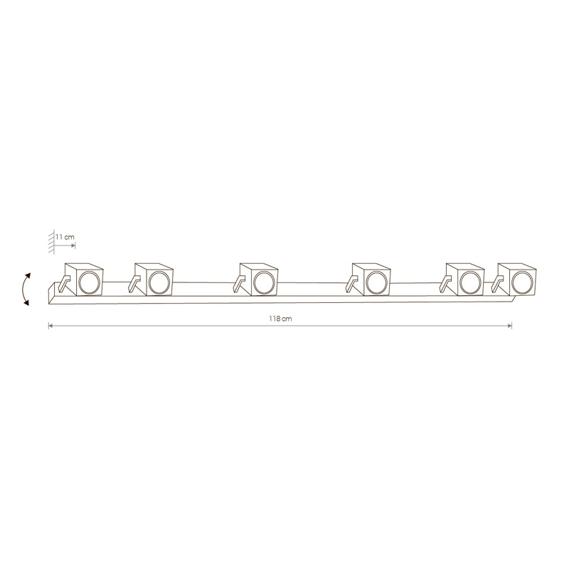 Спот Nowodvorski Cuboid 8810