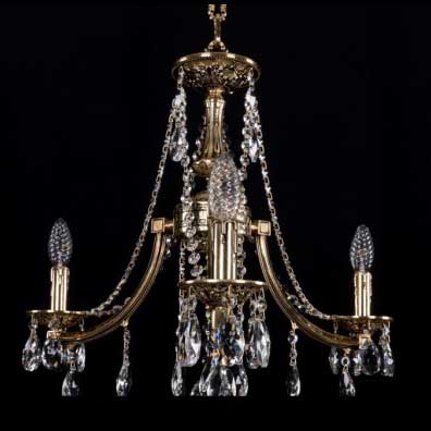 Подвесная люстра Bohemia Ivele 1771/3/190/A/GB