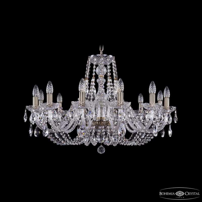Подвесная люстра Bohemia Ivele Crystal 1406/12/300 Pa