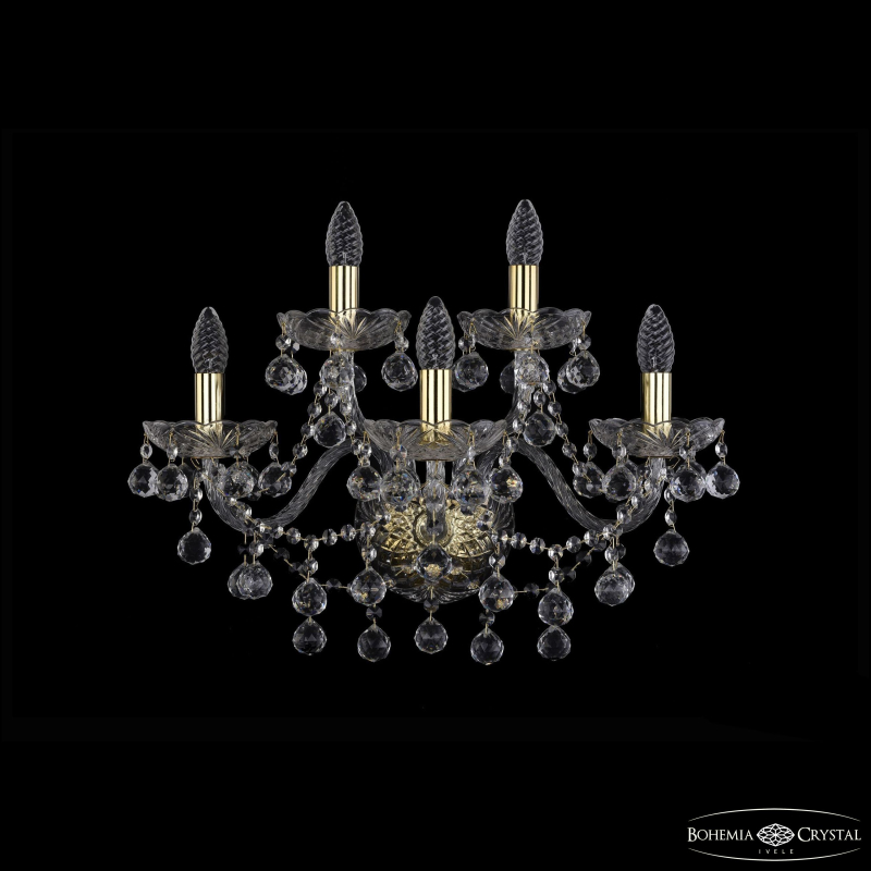 Бра Bohemia Ivele Crystal 1409B/3+2/195/XL G