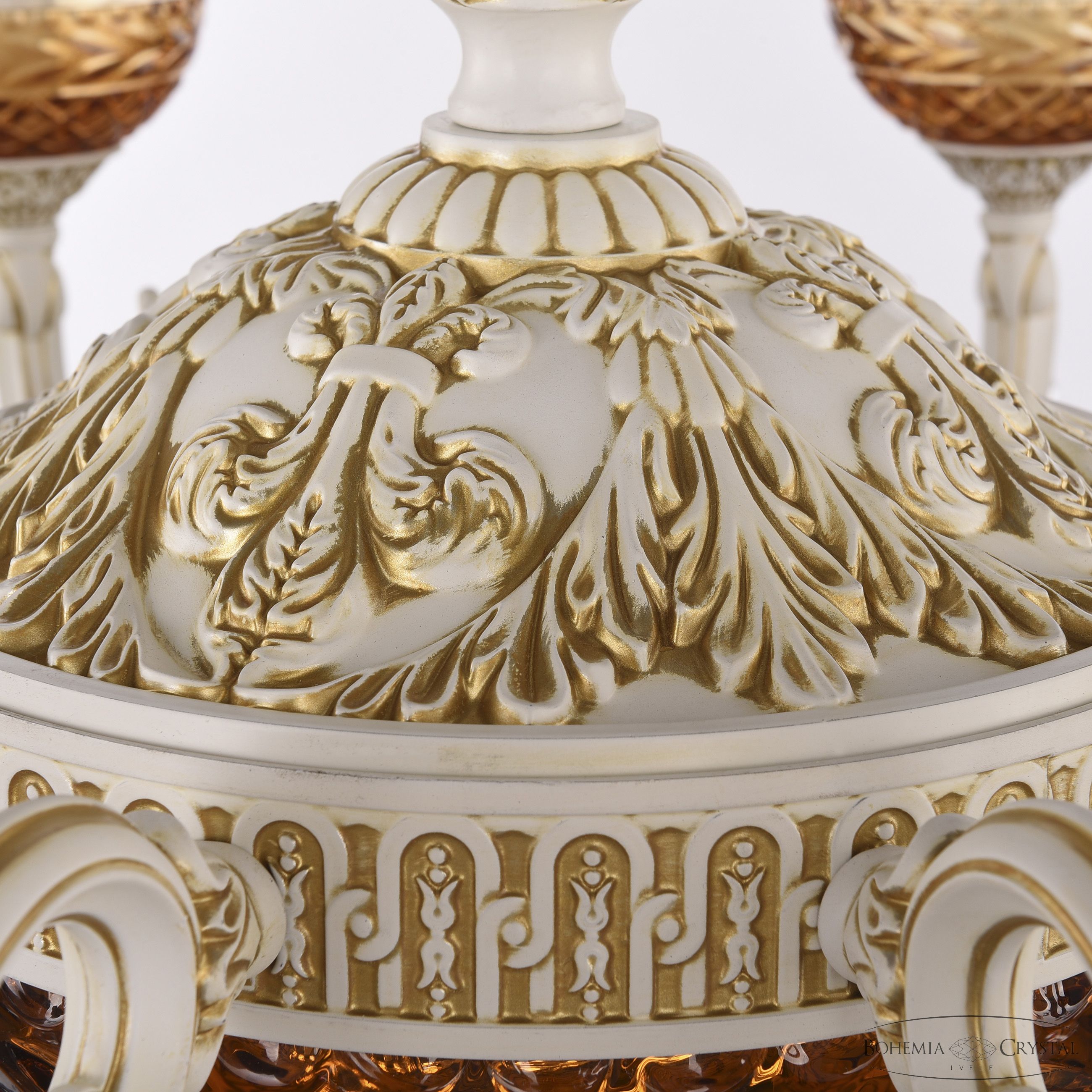 Подвесная люстра Bohemia Ivele Crystal AL78101P/8/250 A WMG P Amber/M-1F