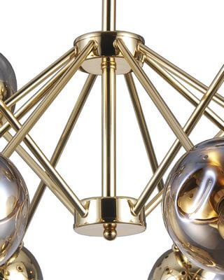 Потолочная люстра Lumien Hall Юнас 4029/12P-DGD-CGC