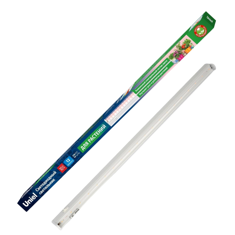 Светильник для растений Uniel ULI-P86-10W/SPLE IP20 WHITE